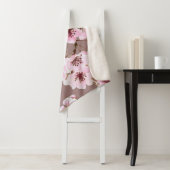 Cherry Blossom Branchen Wasserfarben Muster Sherpadecke (Beispiel)