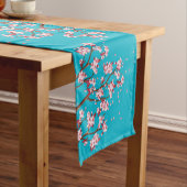 Cherry Blossom Branches Custom Table Runner Kurzer Tischläufer (Beispiel)