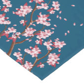 Cherry Blossom Branches Kurzer Tischläufer (Ecke)