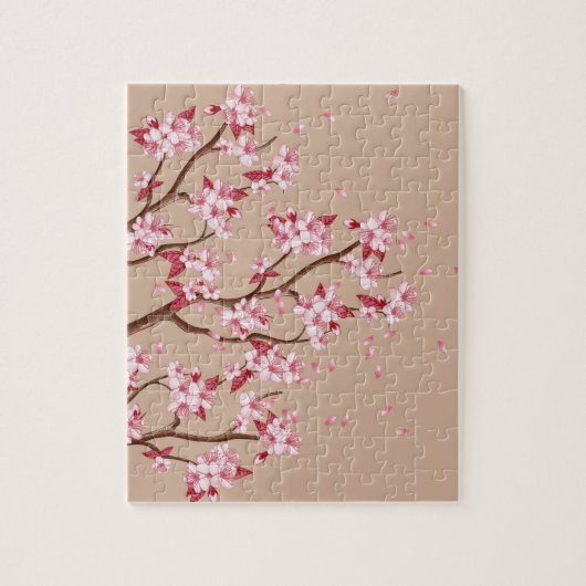 Cherry Blossom Branches Puzzle (Vertikal)