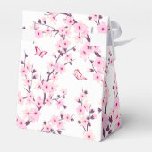 Cherry Blossom Brautparty Geschenkschachtel (Rückseite)