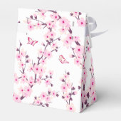 Cherry Blossom Brautparty Geschenkschachtel (Rückseite)