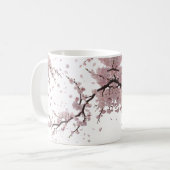 Cherry Blossom Breeze - Elegante klassische Tasse  (Vorderseite Links)