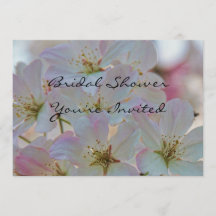 Cherry Blossom Bridal Dusche Einladung