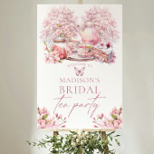 Cherry Blossom Bridal Tea Dusche Poster
