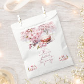 Cherry Blossom Bridal Tee Custom Geschenktütchen (Ausgeschnitten)