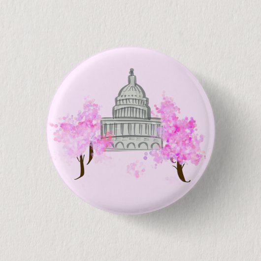 Cherry Blossom Button (Vorderseite)