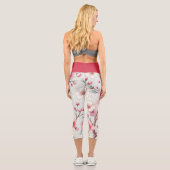 Cherry Blossom Capri Leggings (Rückseite)