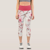 Cherry Blossom Capri Leggings (Vorderseite)