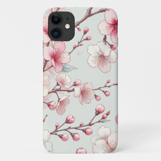 Cherry Blossom Case-Mate iPhone Hülle (Rückseite)
