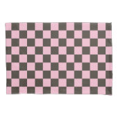 Cherry blossom checkered board pattern kissenbezug (Vorderseite-Links)
