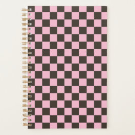 Cherry blossom checkered board pattern planer