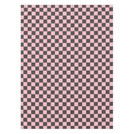 Cherry blossom checkered board pattern tischdecke