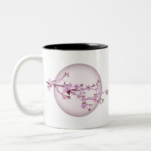 Cherry Blossom Cherry Tree Japanisch Japan Sakura Zweifarbige Tasse