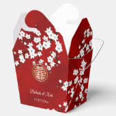 Cherry Blossom Chinese Wedding Geschenkschachtel (Geöffnet)