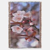 Cherry Blossom Cluster mit rosa und blau Decke (Vorderseite Vertikal)