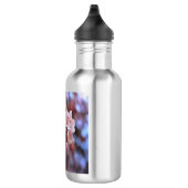 Cherry Blossom Cluster mit rosa und blau Edelstahlflasche (Rechts)