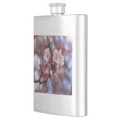 Cherry Blossom Cluster mit rosa und blau Flachmann (Links)