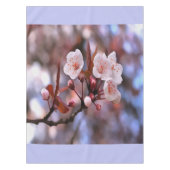 Cherry Blossom Cluster mit rosa und blau Tischdecke (Vorderseite)