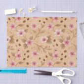 Cherry Blossom Coffee Cozy Pattern (5) Seidenpapier (Handwerk)