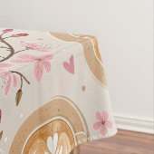 Cherry Blossom Coffee Cozy Pattern (7) Tischdecke (Beispiel)