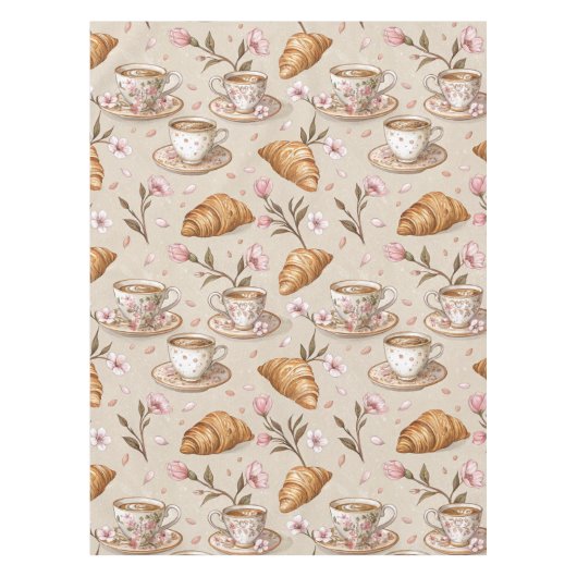 Cherry Blossom Coffee Cozy Pattern (9) Tischdecke (Vorderseite)