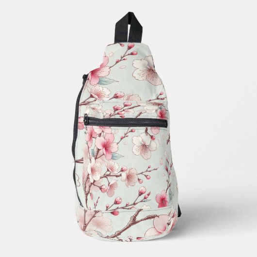 Cherry Blossom Crossbody Bag (Vorderseite)