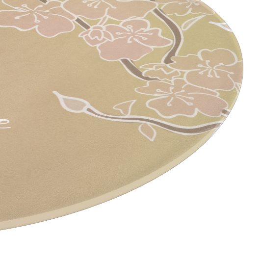 Cherry Blossom Custom Establishment Year Schneidebrett (Ecke)