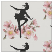 Cherry Blossom Dancer Stoff (Nahaufnahme)