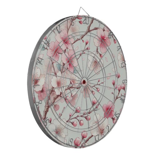 Cherry Blossom Dartscheibe (Vorderseite Links)
