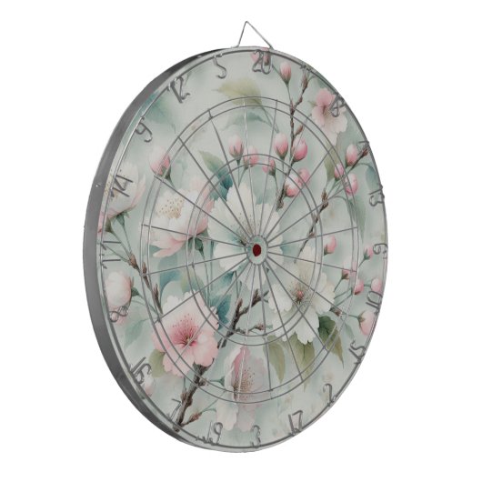 Cherry Blossom Dartscheibe (Vorderseite Links)