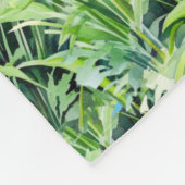 Cherry Blossom dekorativ Fleecedecke (Ecke)