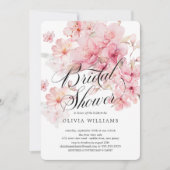 Cherry Blossom Delight Brautparty Einladung (Vorderseite)