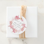 Cherry Blossom Delight Brautparty Geschenkanhänger (Beispiel)