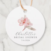 Cherry Blossom Delight Brautparty Geschenkanhänger (Vorderseite)