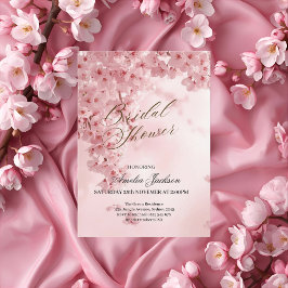 Cherry Blossom Delight Bridal Dusche Einladung