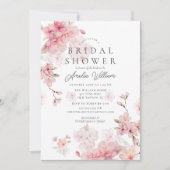 Cherry Blossom Delight Bridal Dusche Einladung (Vorderseite)