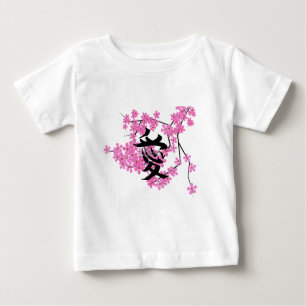 Cherry Blossom Design - Kinder T - Shirt