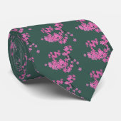 Cherry Blossom Design - Krawatte (Gerollt)