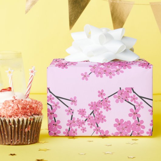 Cherry Blossom Design - Packpapier (Geburtstagsparty)