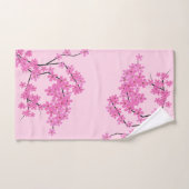Cherry Blossom Design - Set im Badezimmer (Handtuch)