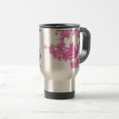 Cherry Blossom Design Travel Beverage Tasse (VorderseiteRechts)