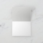 Cherry Blossom Designer Danke-Karte (Lachs) Dankeskarte (Innenseite)