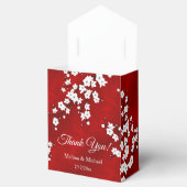 Cherry Blossom Double Happiness Chinese Wedding Geschenkschachtel (Geöffnet)