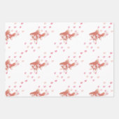 Cherry Blossom Dream: Koi Fish Art Print Geschenkpapier Set (Vorderseite)