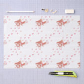 Cherry Blossom Dream: Koi Fish Art Print  Seidenpapier (Handwerk)
