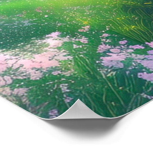 Cherry Blossom Dreams Poster (Ecke)