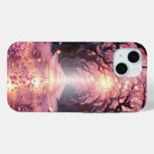 Cherry Blossom Dreams: The Path of Pink Light Case-Mate iPhone Hülle (Rückseite (Horizontal))