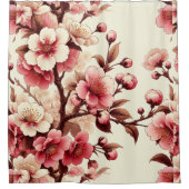 Cherry Blossom Duschvorhang (Vorderseite)