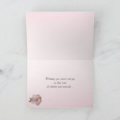 Cherry Blossom Easter Feiertagskarte (Innenseite)